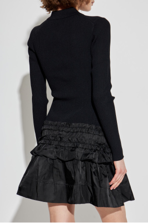 Ganni Dress with ruffle