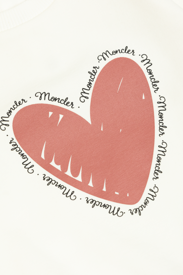 Moncler Enfant Kleid mit Print