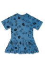 Kenzo Kids Patterned flared dress