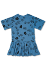 Kenzo Kids Patterned flared dress