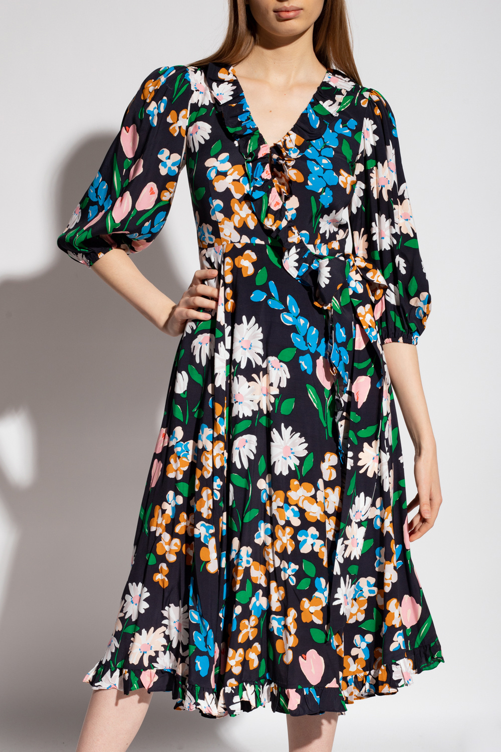 Kate Spade Wrap dress with floral motif