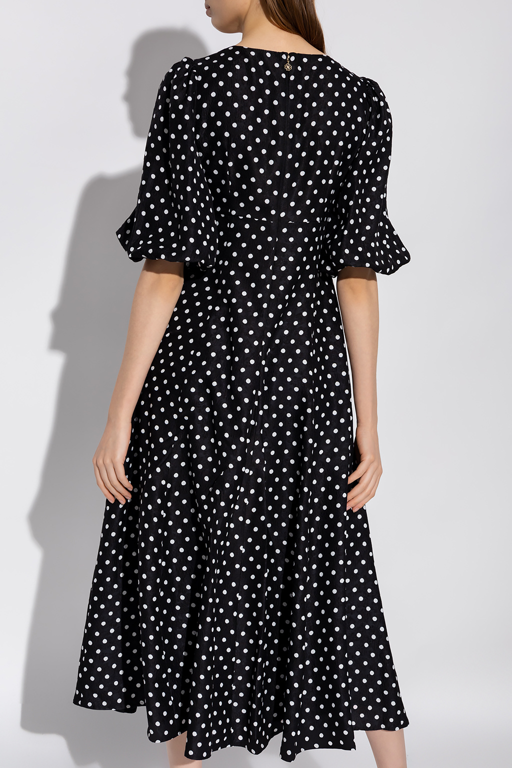 kate spade green polka dot dress