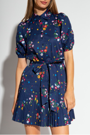 Kate Spade Floral cable-knit dress