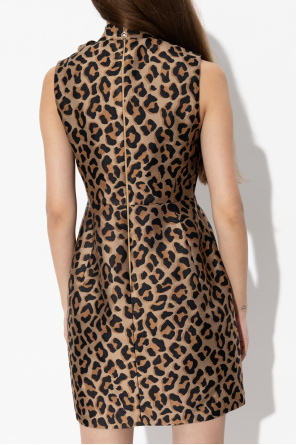 Kate Spade montague bennett shirred midi dress