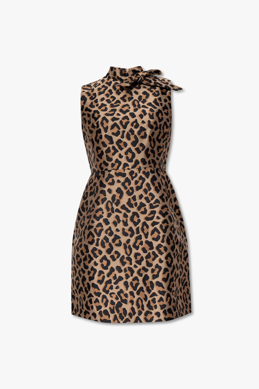 Kate Spade contrasting dress with animal motif