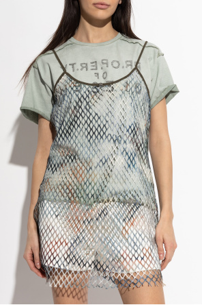 Diesel Transparente Kleid ‘KASY-UTLT’