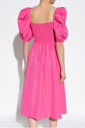 Kate Spade Embroidered Lace Detail Tiered Dress