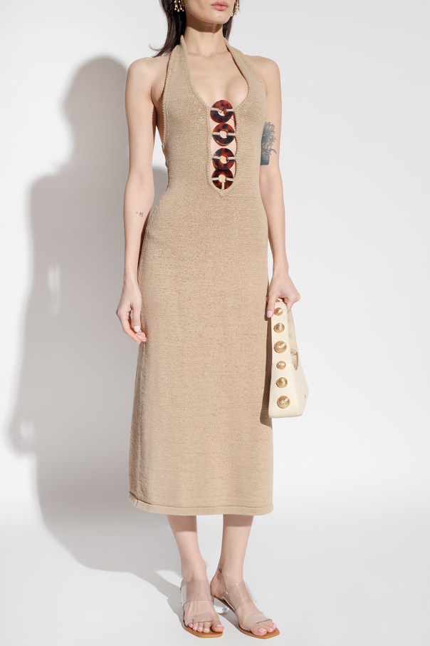 Cult Gaia ‘Keilah’ dress Logo with denuded back