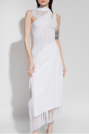 Cult Gaia ‘Saida’ asymmetric Klein dress