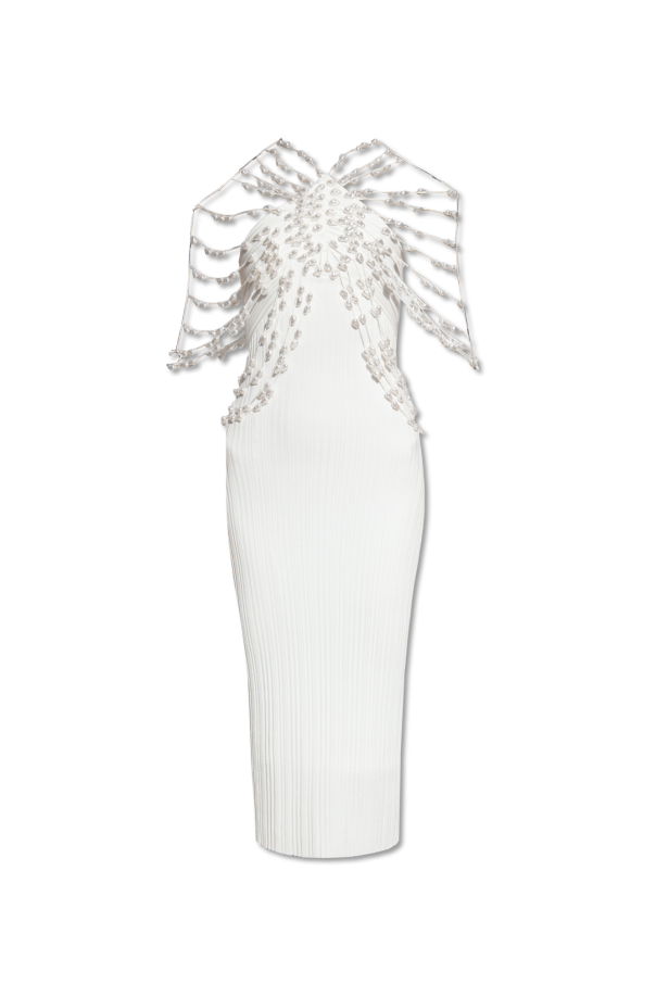 Cult Gaia ‘Cecelia’ dress with pearls