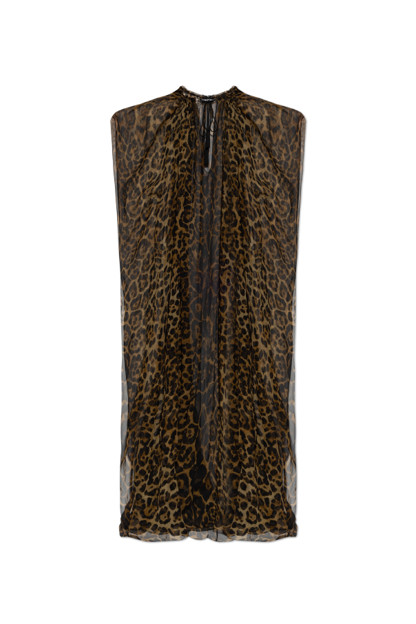Silk dress with animal print, zdjęcie 1 Silk dress with animal print od Tom Ford