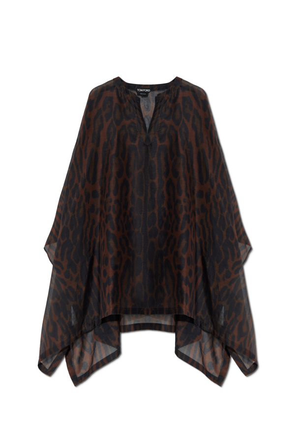 Animal print dress od Tom Ford