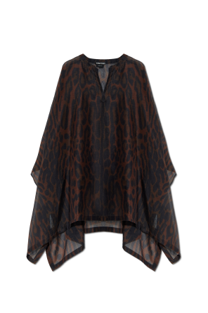 Animal print dress