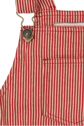 Konges Sløjd Trägerkleid mit Streifenmuster