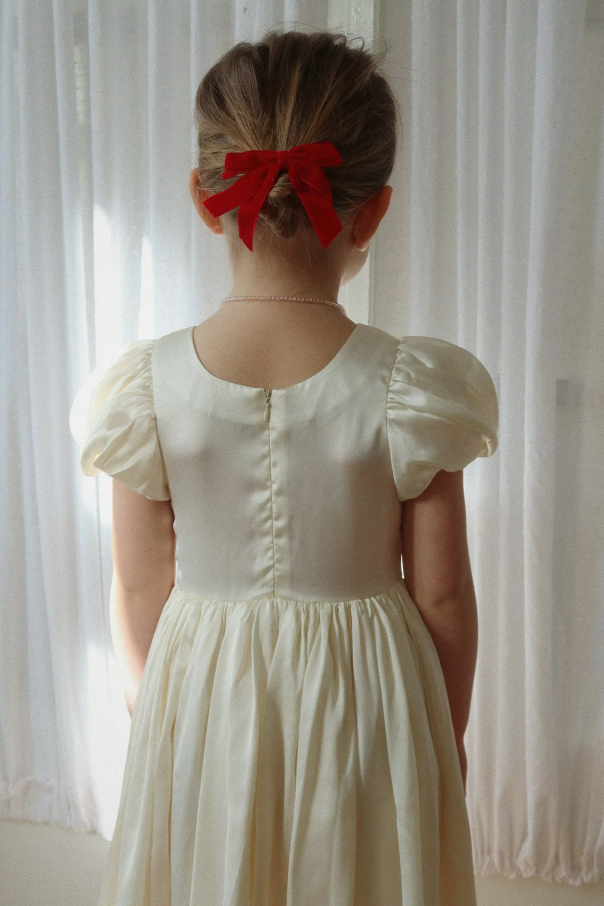 Konges Sløjd Dress with puff sleeves