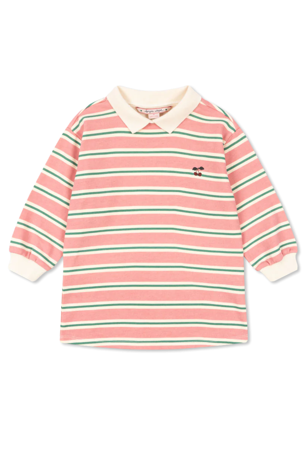 Dress with striped pattern od Konges Sløjd