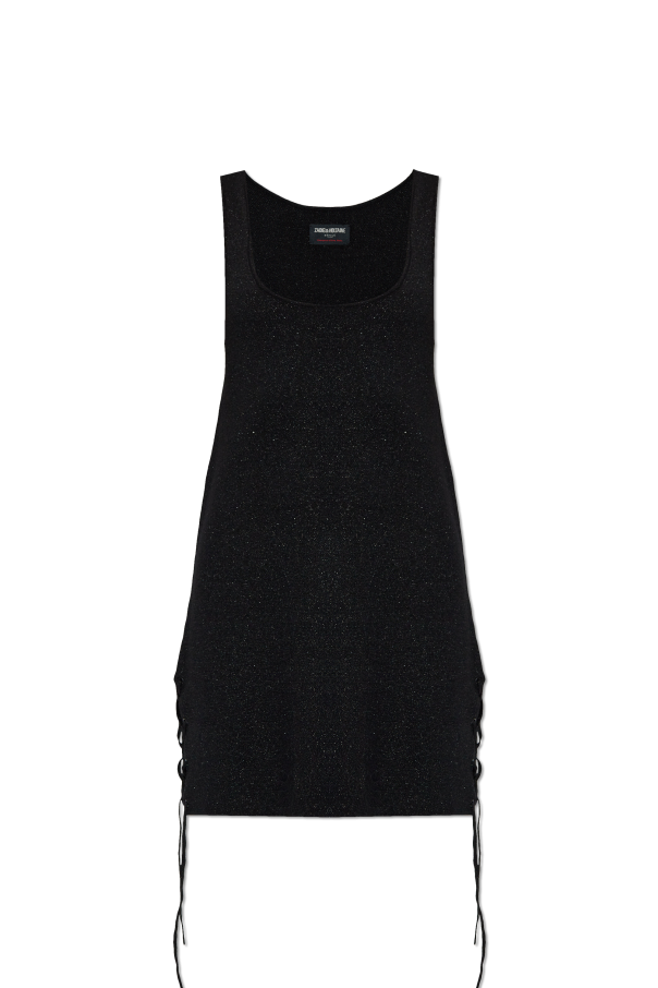 Zadig & Voltaire Kleid mit metallisiertem Faden