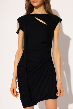 Helmut Lang ‘Scala’ asymmetrical dress