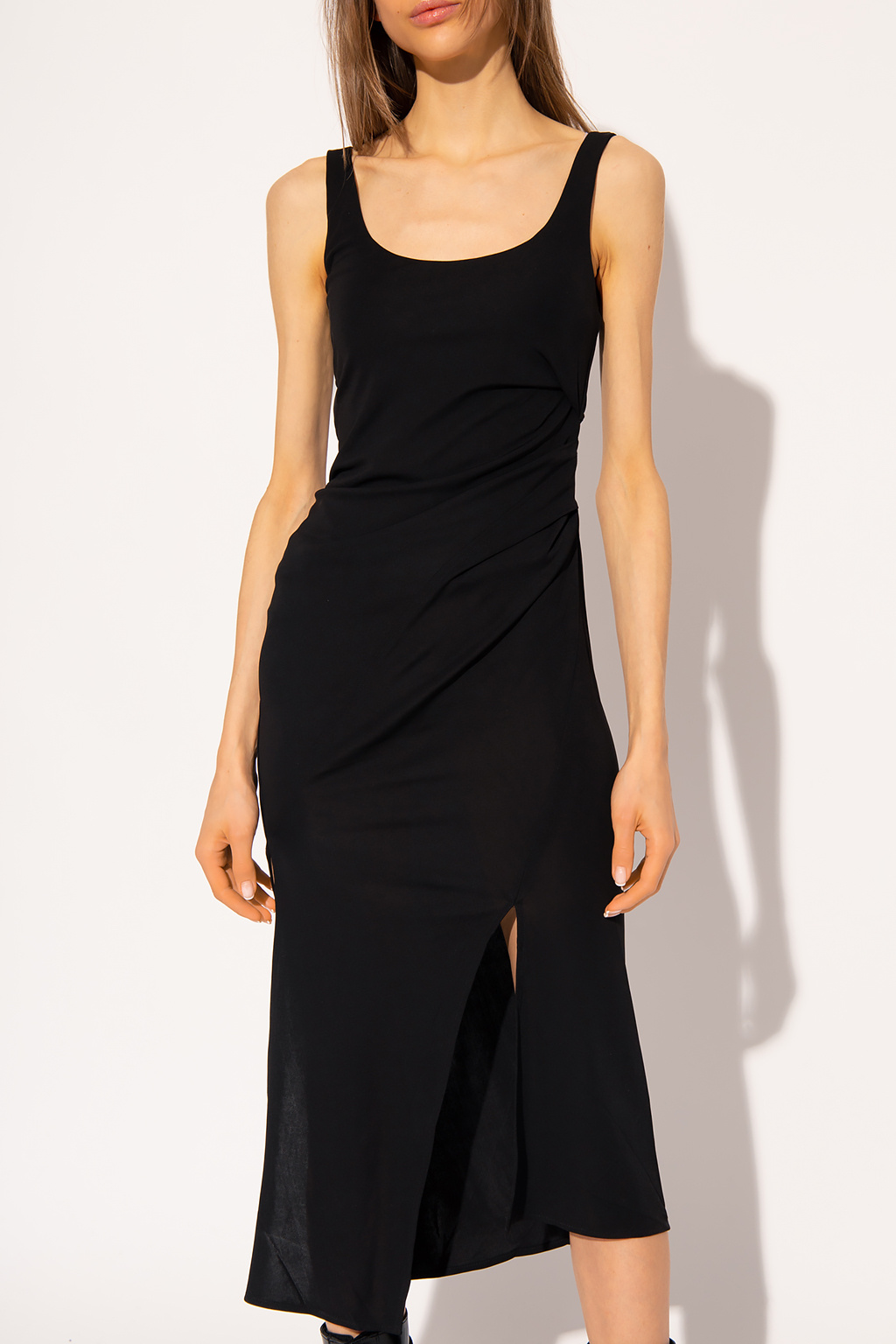 Helmut Lang Asymmetrical slip dress