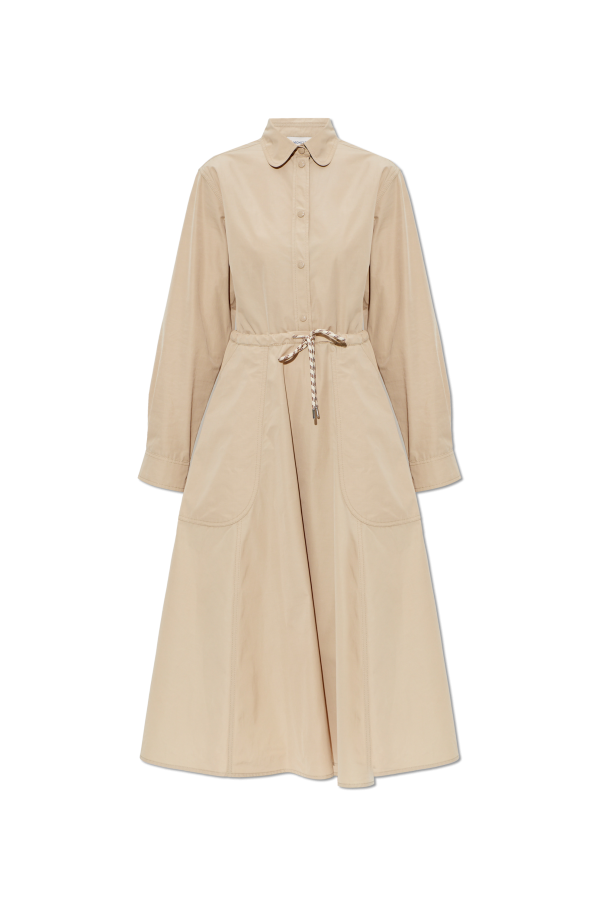 Dress with a drawstring waist od Moncler