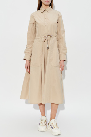 Moncler Dress with a drawstring waist