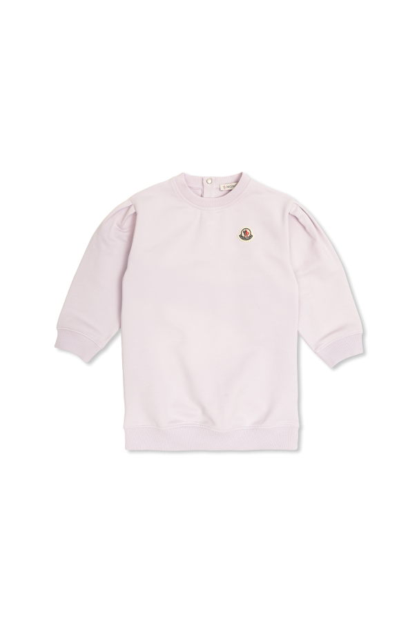 Dress with logo od Moncler Enfant