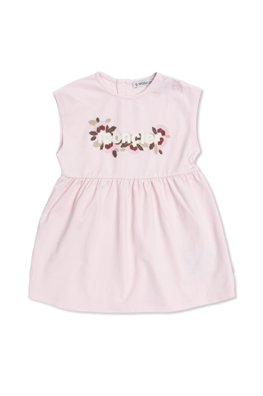Vestido con logotipo estampado