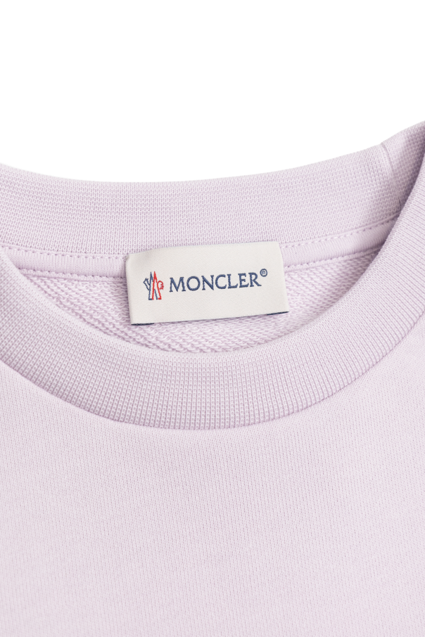 Moncler Enfant Sweatshirt with logo patch