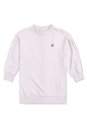 Sweatshirt with logo patch