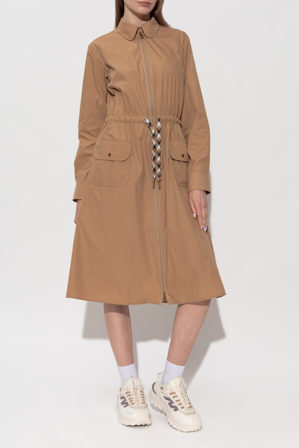 Moncler Kleid mit Taillen-Tunnelzug