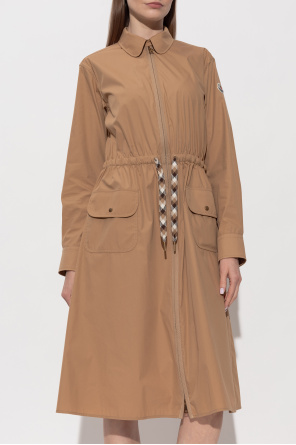 Moncler Kleid mit Taillen-Tunnelzug
