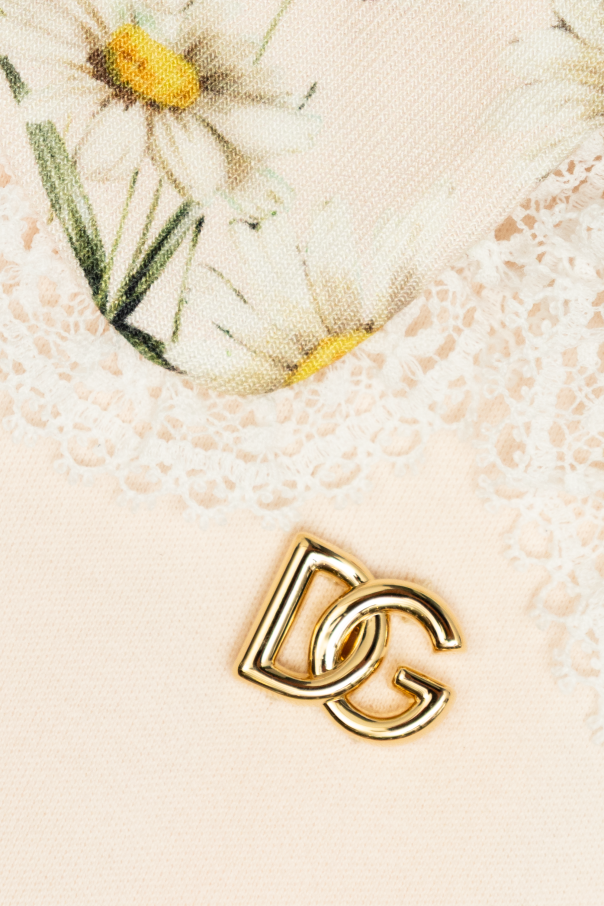 Dolce & Gabbana Kids Vestido con estampado floral