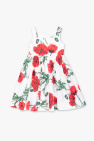 Dolce & Gabbana Kids floral appliqué dress