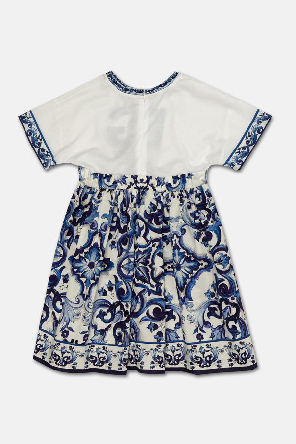 Dolce & Gabbana Kids Patterned dress