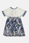 Dolce & Gabbana Kids BLUE Patterned dress