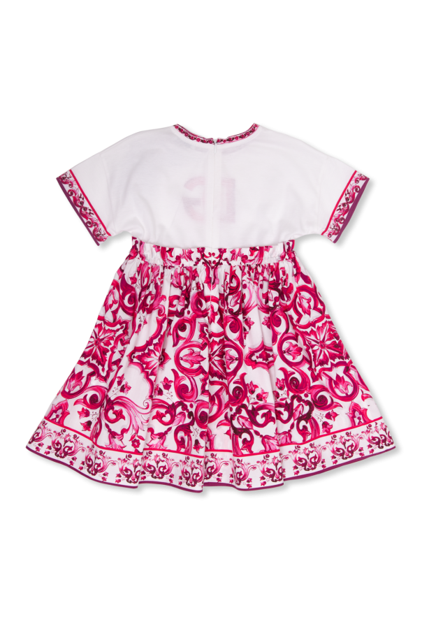 Dolce & Gabbana Kids Коричневые женские брюки Dolce & Gabbana