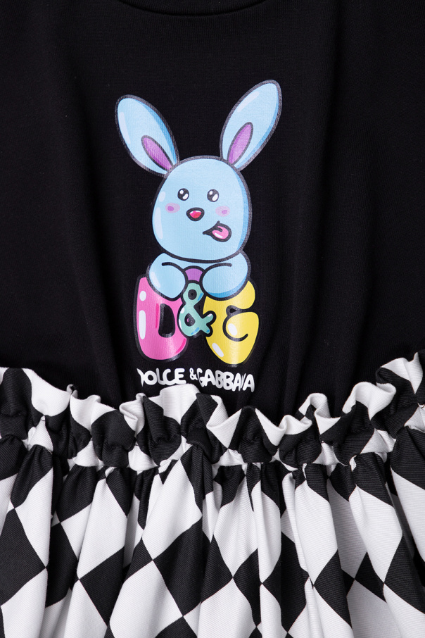 Dolce & Gabbana Kids Printed dress