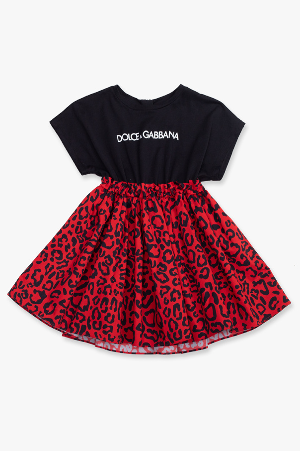 Dolce & Gabbana crown-print silk-jacquard shirt Kids Dolce & Gabbana Kids Socks & Tights for Kids