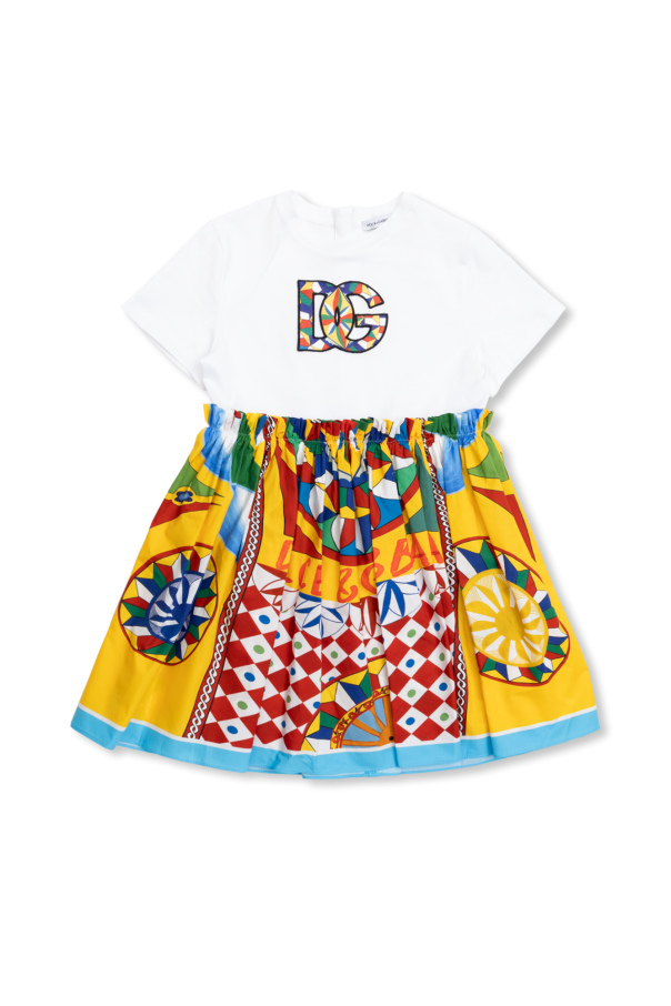 Dolce fitted & Gabbana Kids Cotton dress