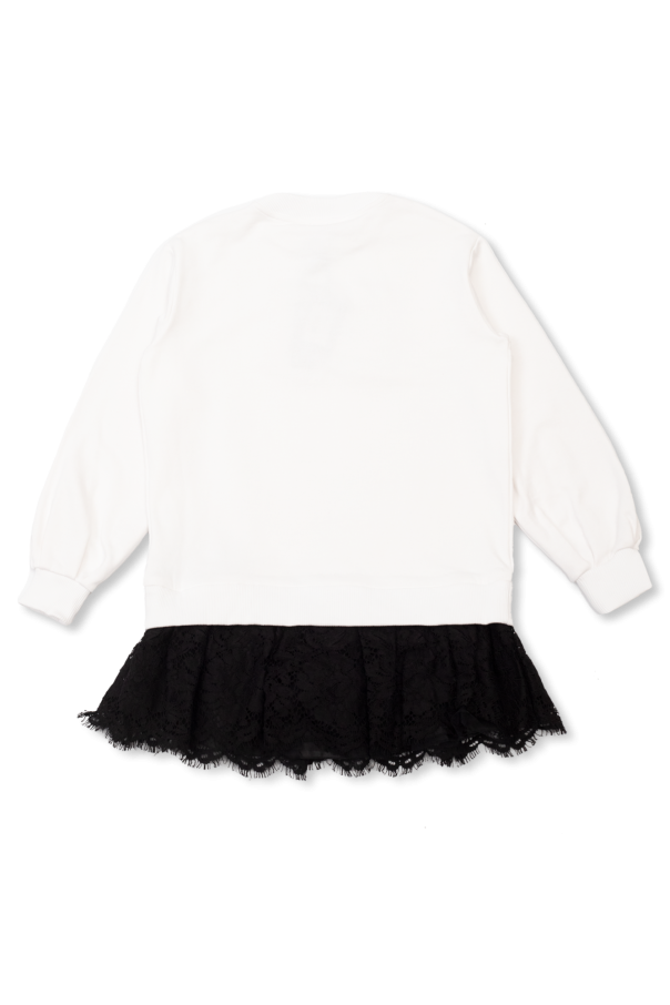 Dolce & Gabbana Kids Sukienka z logo