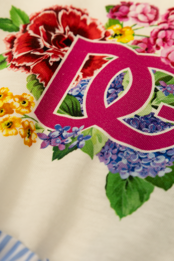 Dolce & Gabbana Kids Dress with stripe pattern