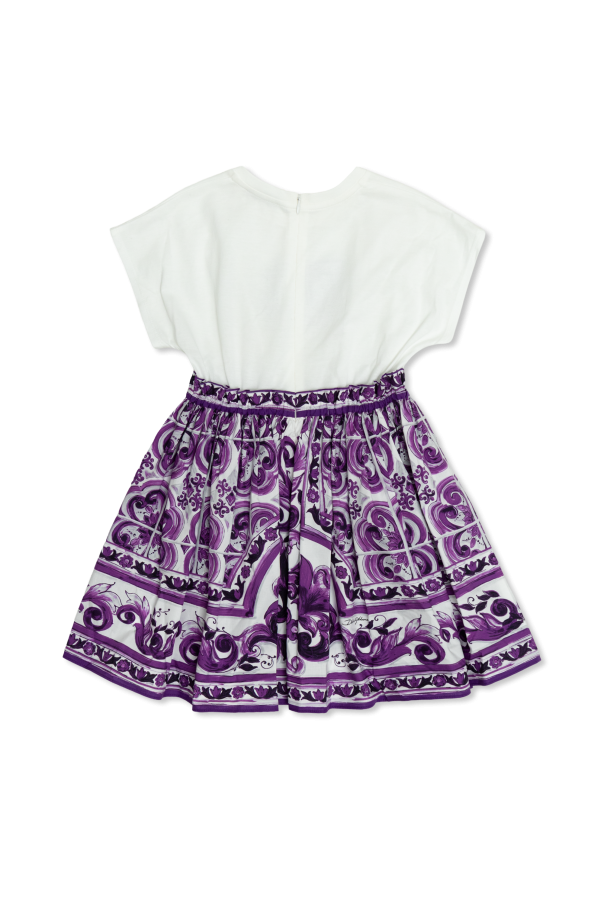 Dolce & Gabbana Kids Dress with logo