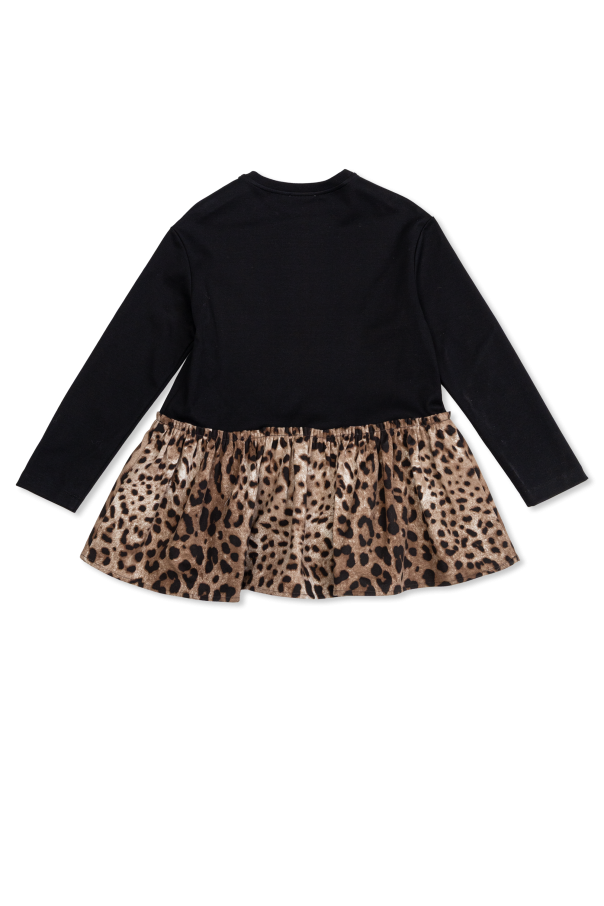 Dolce & Gabbana Kids Dress with logo