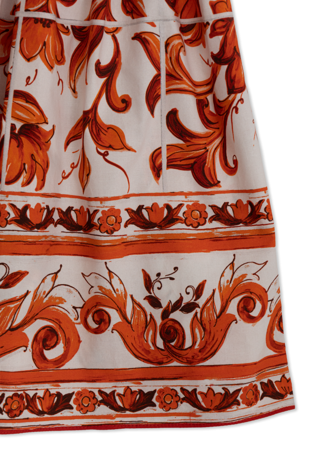 Dolce & Gabbana Kids Vestido com motivo floral