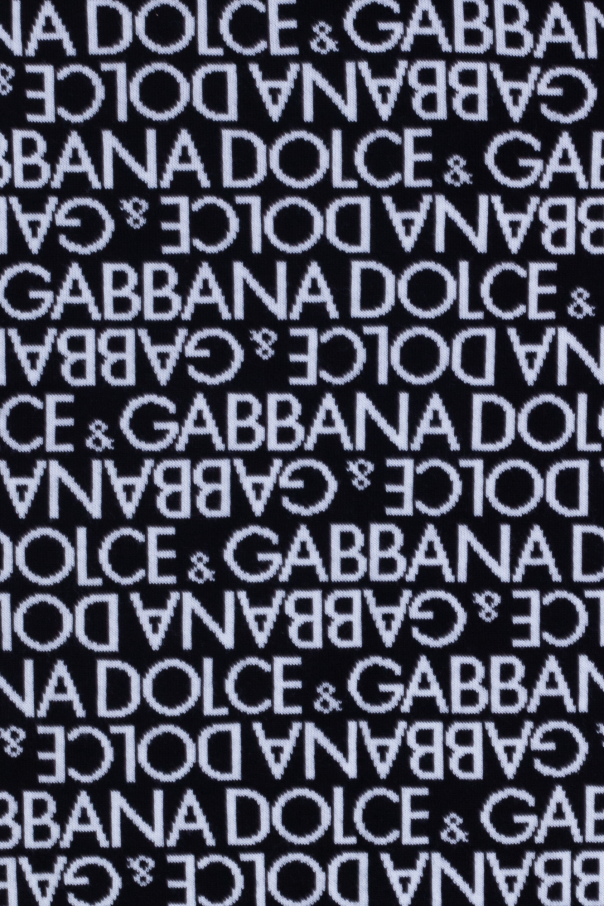 Dolce & Gabbana embellished headband Wool dress
