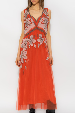 AllSaints Sukienka z połyskującymi aplikacjami ‘Laia’