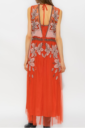 AllSaints Sukienka z połyskującymi aplikacjami ‘Laia’