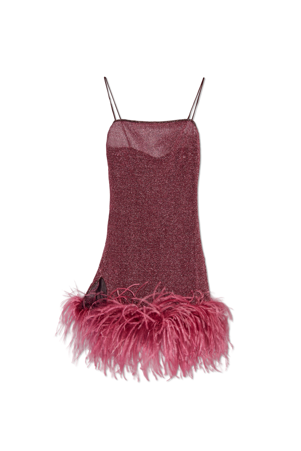 Oseree Ostrich Feather Dress