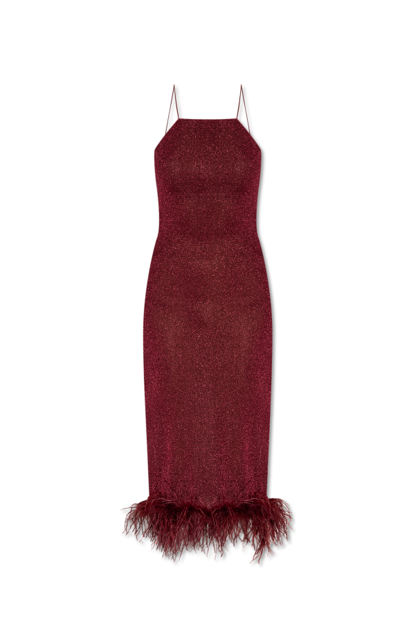 Dress finished with ostrich feathers, zdjęcie 1 Dress finished with ostrich feathers od Oseree