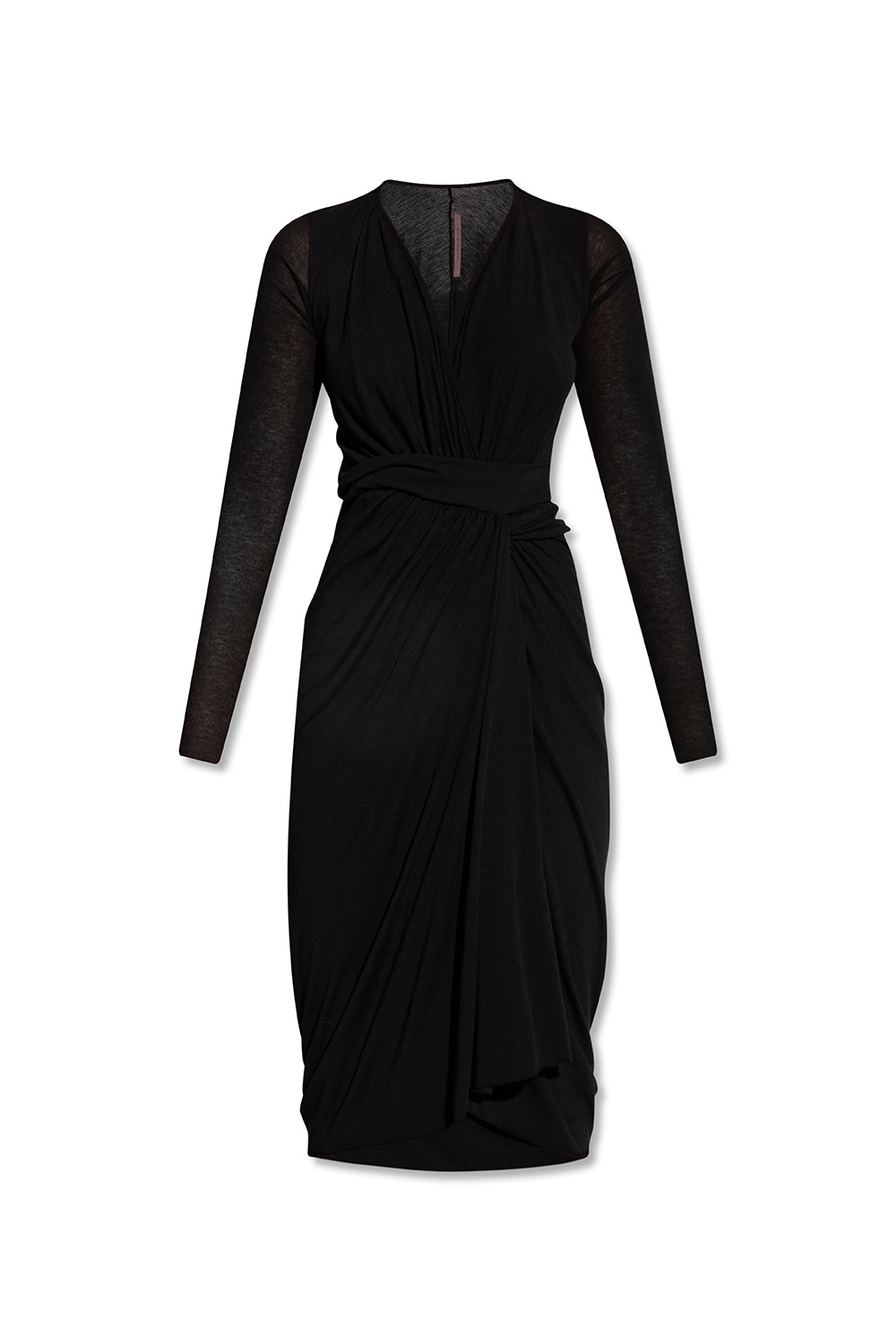 IetpShops Italy - High Neck Embellished Maxi Dress - Black